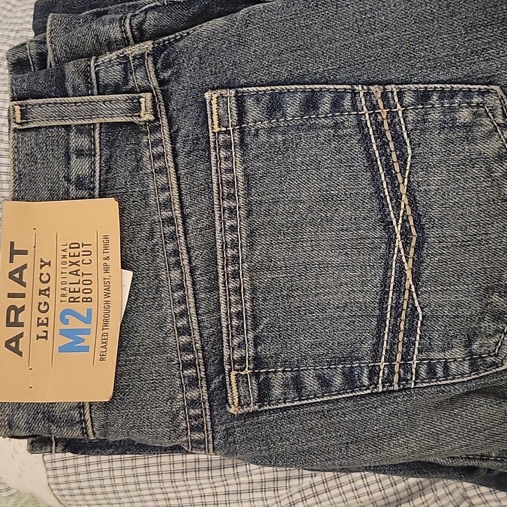 NWT Ariat Mens M2 Relaxed Bootcut Jeans 30/32 - Picture 3 of 3